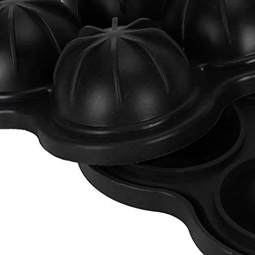 Molde para Hielo Zerodis de Silicona 4 Agujeros Negro miniatura 7