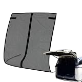 Auto Heckklappe Netz - Heckklappennetz Insektenschutz Magnetische Dichtung | Campingzelt mit UV Sonnenschutz Netz für Tailgating All