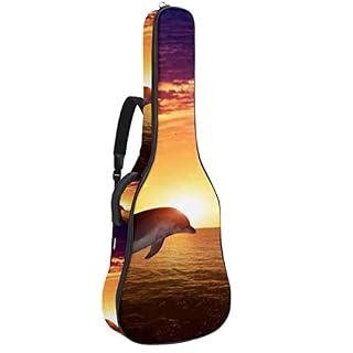 Hondank Housse pour guitare acoustique – Motif floral – Violet – 1 cm d’épaisseur – Rembourrage – Étanche – 101,6 cm… - Les Beatles, Paul McCartney, John Lennon, RIngo Starr, George Harrison