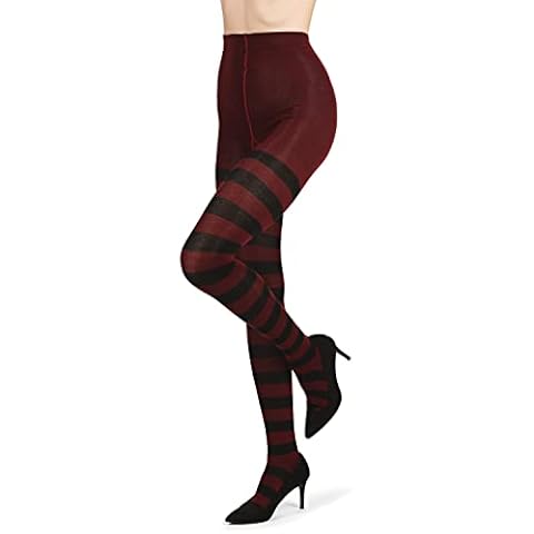 Sweater Tights, Strumpfhose mit breiten Streifen Gr. Small Cover