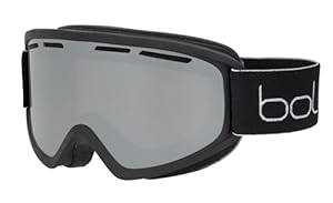 bollé - Freeze Plus, Black Matte, Black Chrome Cat 3, Medium, Snow Goggles, Unisex, Adult