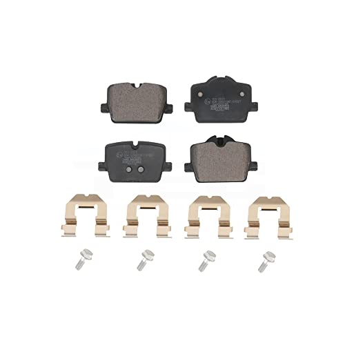 Rear Ceramic Disc Brake Pads Tec-2221 For Bmw 330I Xdrive Without Blue Painted Calipers #TOP27