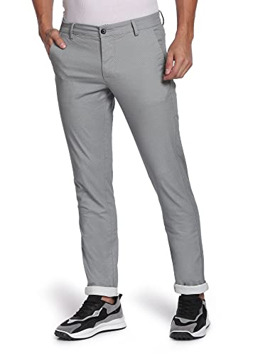 Image of Arrow Men's Slim Fit Mid Rise Chinos