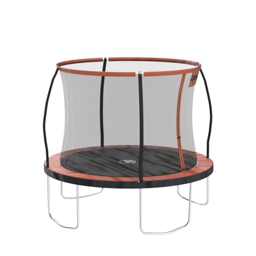 SportPlus | Trampoline pour Enfant Ø 305 & 366 cm, Cadre breveté, sécurisé grâce au Filet intérieur & à la Bordure, Trampoline extérieur Enfants & Adultes, Max 120 kg ou 150 kg – Image 5
