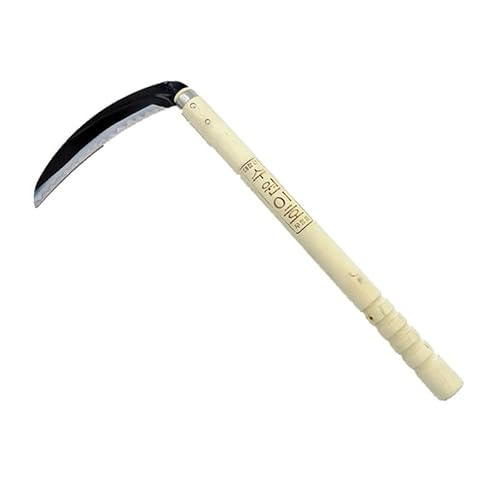 Hoz japonesa de acero al manganeso en forma de media luna 180 mm