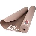 Paclord 35” x 1992” (166’) Brown Rosin Paper Roll - Made in USA Thick Heavy-Duty 7 mil Masking Paper for Surface Protection from Paint, Dust, Foot Traffic - Paint Floor Covering