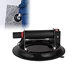 HDMENG Glasheber Saugheber-Vakuum-Glasheber mit 210mm Vakuum Saugnapf für Heben von Granit und zum Auswechseln von Fenstern, Vakuum Saugheber, Tragbares Werkzeug