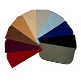 Full Earthtone Set of 10 1-Ply Solid Color Flannel Washable Napkins 8x8 inches - Little Wipes (R) Flannel