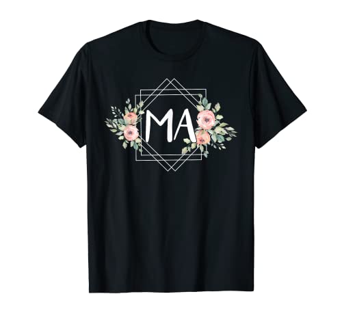 Regalo para Ma Flower Style Camiseta