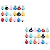 Artisanat de petites cloches : léger et de taille appropriée, facile à assortir avec vos vêtements bijoux pour le rendre plus joli.