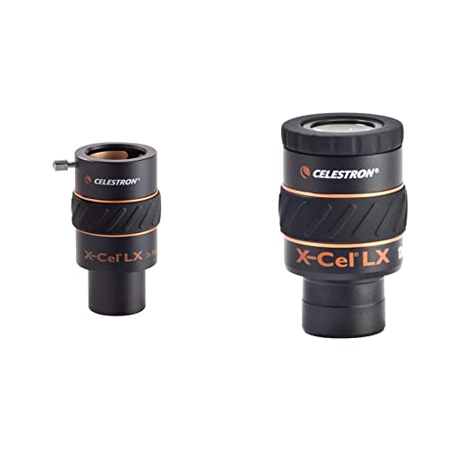 Oculaire série X-Cel LX 12 mm Celestron et Barlow 3X coulant 1.25