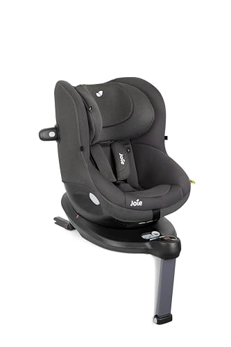 Joie i-Spin 360™ E seggiolino auto R129 i-Size, ISOFIX, rotazione a 360°, protezione dagli impatti laterali – da 6 mesi a 4 anni (61–105 cm), thunder