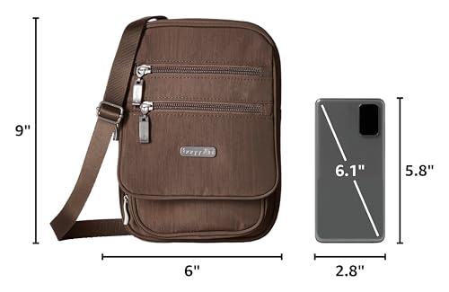 Image of Baggallini Journey Crossbody Bags for Women 9x6 Small Lightweight Travel Handbag W /RFID