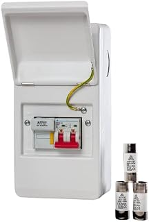 Metal Domestic Mains Fuse Switch with 63A/80A/100A fuses WMFS100/3F
