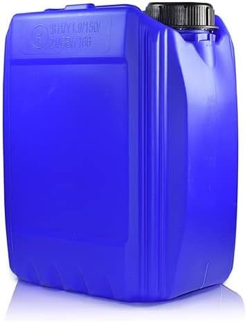 6 x 5L JERRY CAN - UN Approved Stackable Bottle Container + 51mm Tamper ...