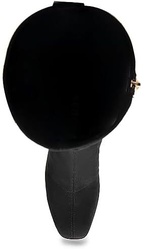 Aerosoles Women's CENTOLA Knee High Boot, Black Faux Suede, 8 | Image 4