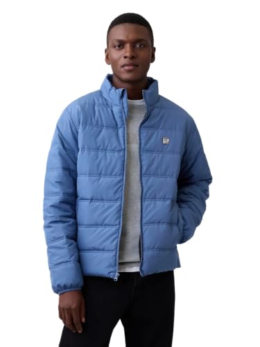 Image of GAP Men's Logo Lightweight Puffer Jacket