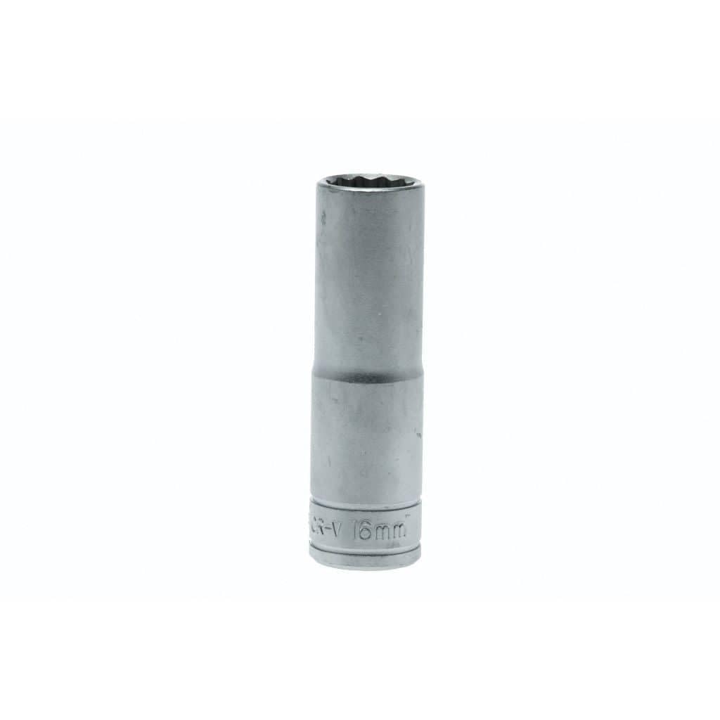 Teng M120616c Deep Bi-Hexagon Socket 16mm 1/2in Square Drive