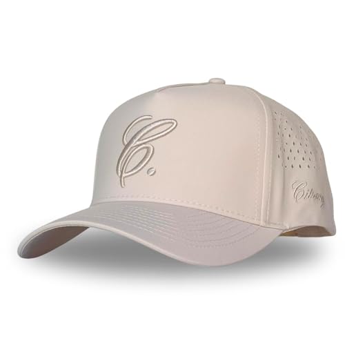 Image of CITRUSY Athletic Trucker Golf Hat | Performance Mens 5 Panel Cap | Cool Breathable Waterproof Workout Running Snapback