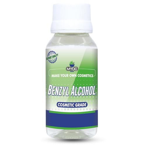 MYOC Benzyl Alcohol – 7.98 Fl Oz / 236ml | Cosmetic-Grade Preservative & Solvent for DIY Skincare, Haircare & Beauty Formulations