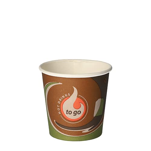 PAPSTAR 2000 gobelets en carton « to go » 0,1 l expresso