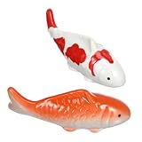 Poisson en céramique flottant - la conception de l'apparence produit est simple et généreuse, compacte et pour un transport facile, petit poisson en céramique flottant