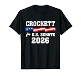 Jasmine Crockett for Texas 2026 Senate US Senator Campaign T-Shirt