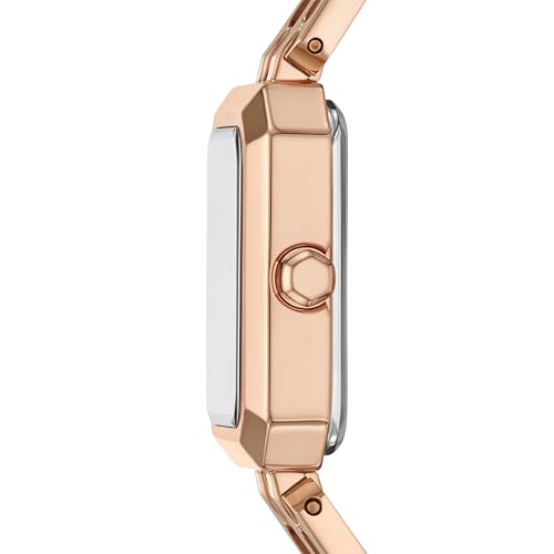 Image of Armani Exchange A|X Women's Two-Hand Rectangular Watch, Stainless Steel Watches for Women
