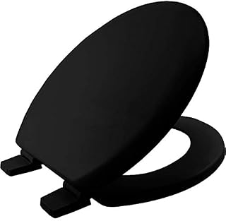 Bemis 5000ZAR047 Chicago Toilet Seat, Black