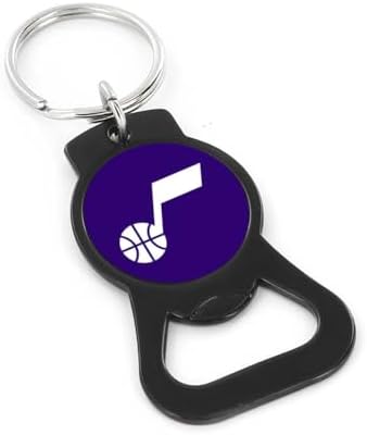 aminco NBA Black Bottle Opener Metal Keychain image 4