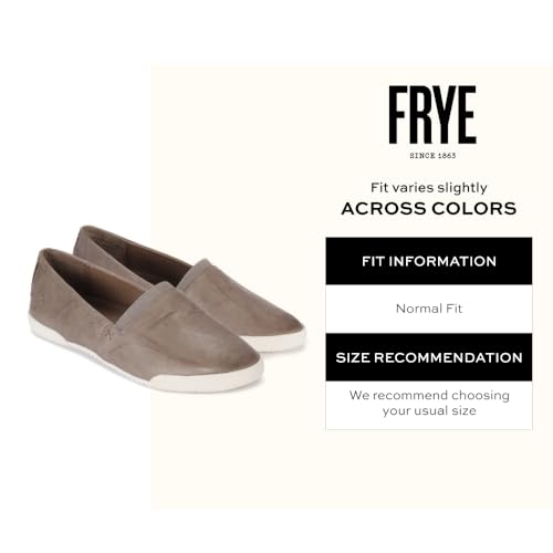Image of Frye Melanie Slip On Shoes for Women Crafted from Premium Leather with Rubber Toe Bumpers and Soles, Leather Lining, and Removable Footbeds - 1 inch Outsole