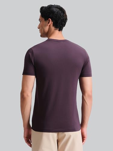 Image of XYXX Men's Iconique Solid Supima Cotton Slim Fit T-Shirt | Super Soft Half Sleeve Tshirts with Superior Colour Retention