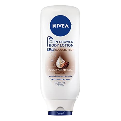 Amazon Nivea インシャワーココアバターボディローション13.5液量オンス NIVEA ボディローション・ミルク 通販