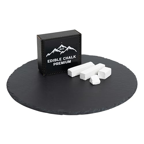 HITT Premium Belgorod Edible Chalk — Satisfying Crunchy Chalk Bars for Eating, PICA Cravings and ASMR Food Content Creators — Organic, No Additives, No Impurities PICA Alternative Snack — 3,5 oz /100 g