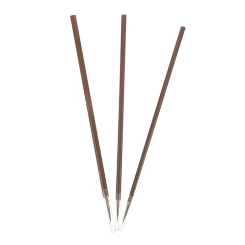 HOMSFOU 3pcs Calligraphy Brush Set Traditional Chinese Ink Pen Set for Beginners Line Drawing Fine Tip Smooth Writing