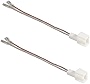 Nulth Speaker Wiring Harness Adapter Connector Plug Replacement for Hyundai Elantra Azera Veloster, KIA Soul Forte Cerato Sedona 2006-2021 Aftermarket Tweeter Speaker Cable Plug 2PC