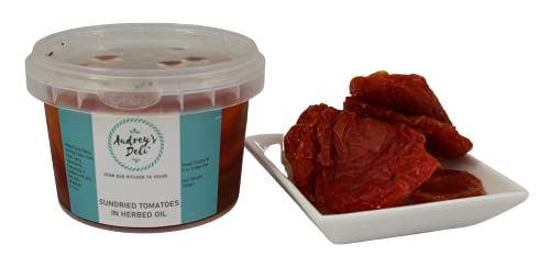 Audreys Deli Sun Dried Tomatoes in Herbed Oil 150g