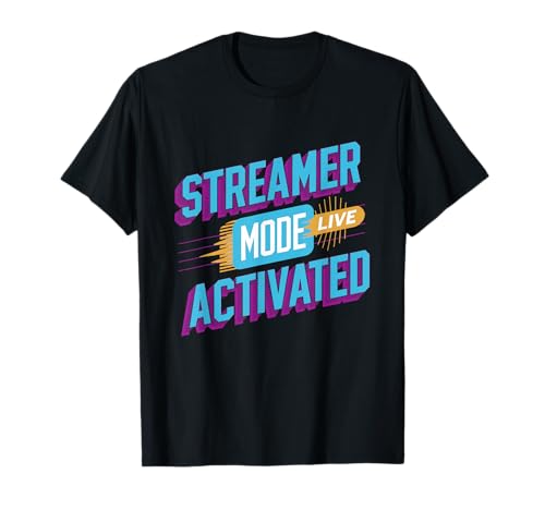 Gaming Streamer Live Streaming Gamer Content Creator Apparel T-Shirt