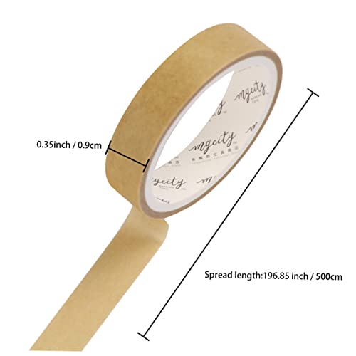 KONTONTY 8 Unidades Adesivos De Fita De Papel Washi Tape Decorativo Fitas Washi De Papel Fita Colori