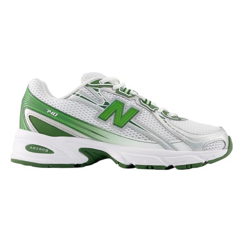 New Balance New Balance 740 Shoes - White/Alpine Green - 9.0