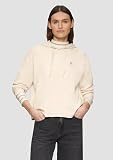 s.Oliver Cropped Hoodie z haftem w kształcie serca – miękka i swobodna, beżowy, 36