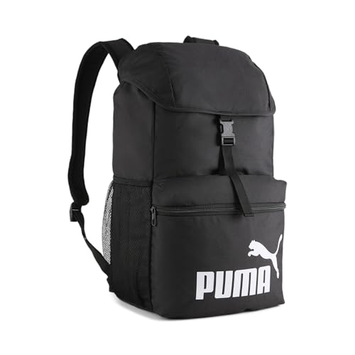 PUMA PUMA Phase Hooded Backpack, Unisex-Kinder Rucksack, PUMA Black, OSFA - 090801