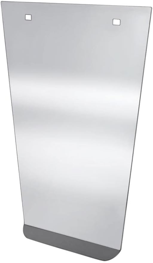 16 1/4" Mud Flap Anti-sail Plates - Stainless Steel - Plain, Pair, Replacement Part