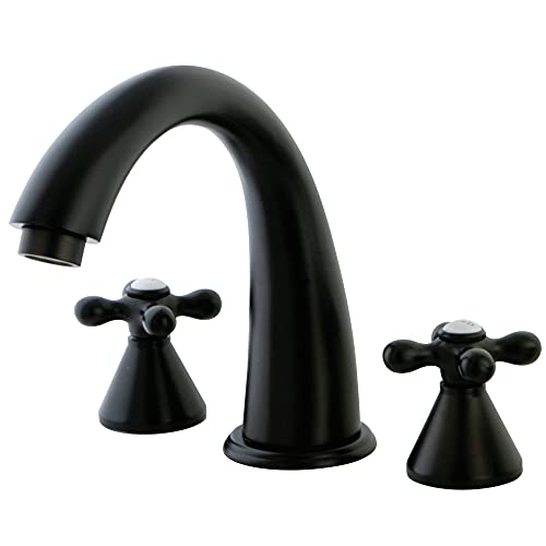 Kingston Brass KS2365AX Naples Roman Tub Faucet, 8-Inch Adjustable Center, Oil Rubbed Bronze Kingston Brass KS2365AX Naples Roman Tub Faucet, 8-Inch Adjustable Center, Oil Rubbed Bronze