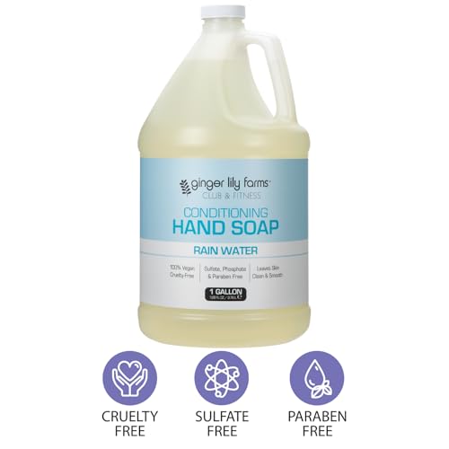 Ginger Lily Farms Club & Fitness Conditioning Liquid Hand Soap Refill, 100% Vegan & Cruelty-Free thumb #3