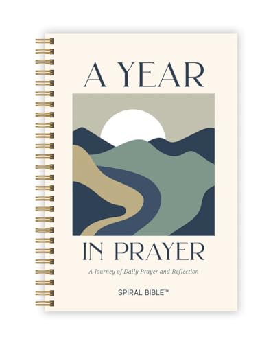 Spiral Bible™ A Year in Prayer | 12 Monthly Themes,