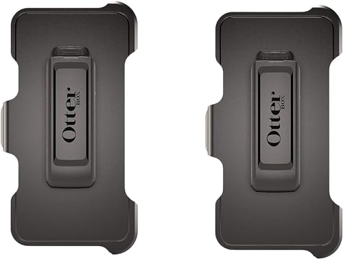 OtterBox Defender Series Replacement Belt Clip Holster for iPhone X/XS Defender - Non-Retail Packaging - Black (Not A Case) (2 Pack) by OtterBox - Used condition - US$12.74