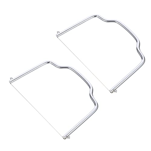 Cabilock 2Pezzi Affettatrice Per Utensile Multifunzionale Con Taglierina Filo e Facile Da Riporre Per Frutta e Torte Design Galvanizzato