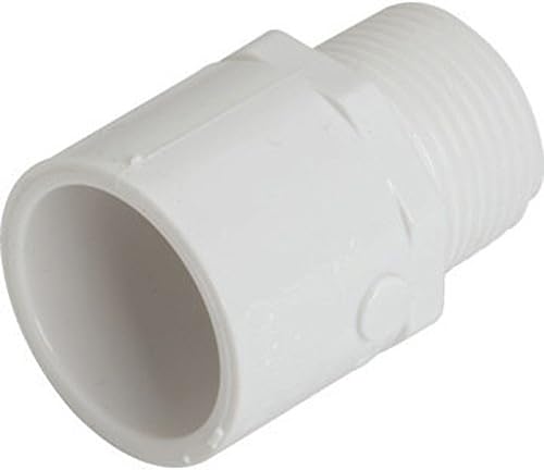 Schedule 40 PVC Pipe Slip x Mipt Male Adapter (3 Dia. (1 Pack)) - 436.030