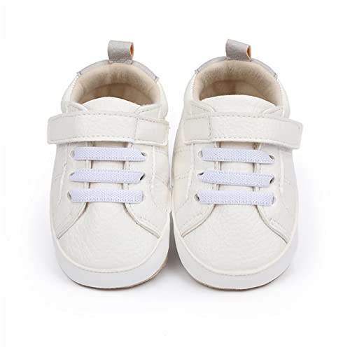 Image of RVROVIC Baby Boys Girls Anti-Slip Sneakers Soft Ankle Boots Toddler First Walkers Newborn Crib Shoes